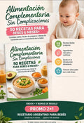 50 RECETAS BLW 6M+: PACK 2X1+5 BONUS